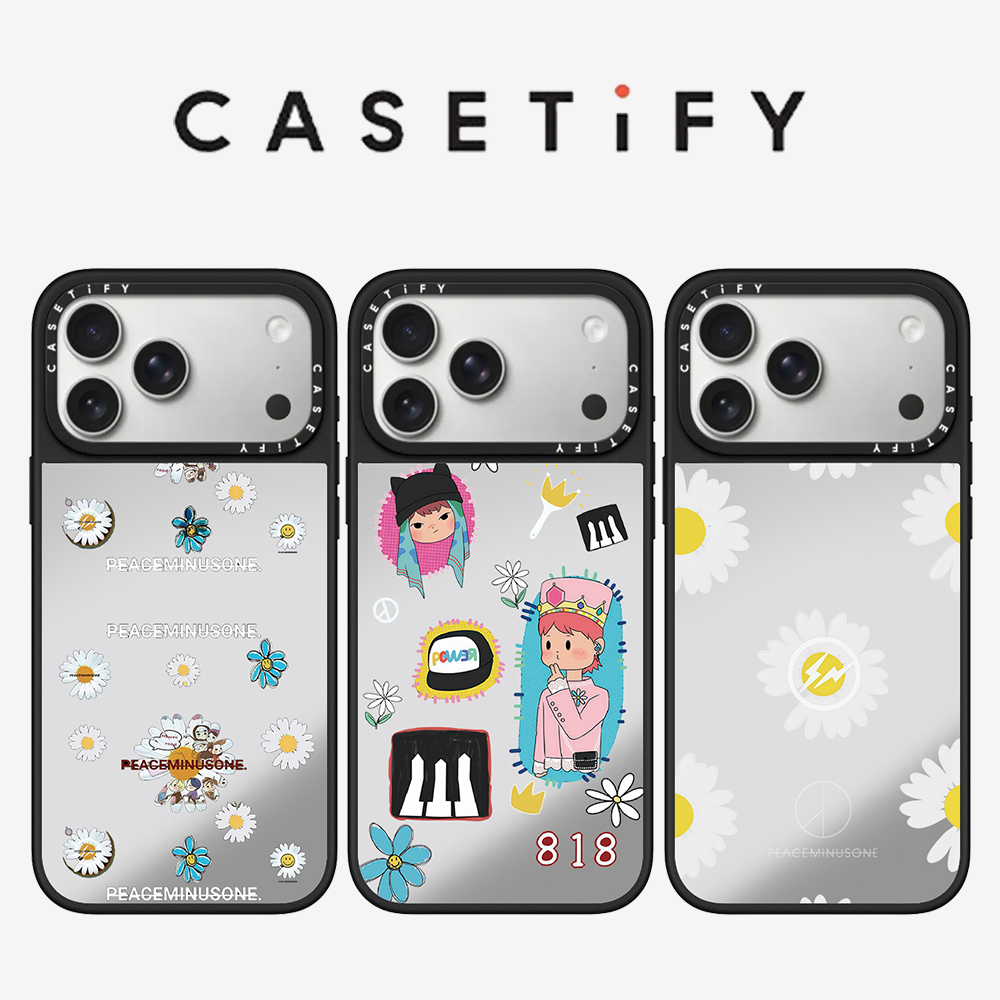 Peat Pellet Tray - CASETiFY PEACEMINUSONE デイジーシリーズ iPhone 13 15