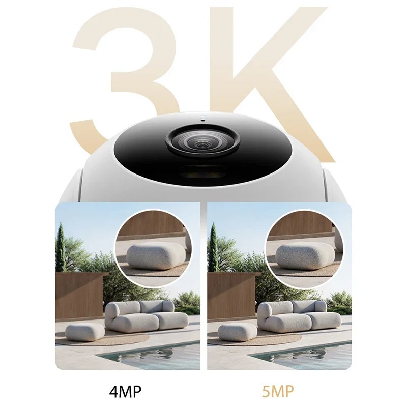 Xiaomi 屋外カメラ 4C 5 メガピクセルフルカラーナ - Eufy Camera E220 のレビューと価格
