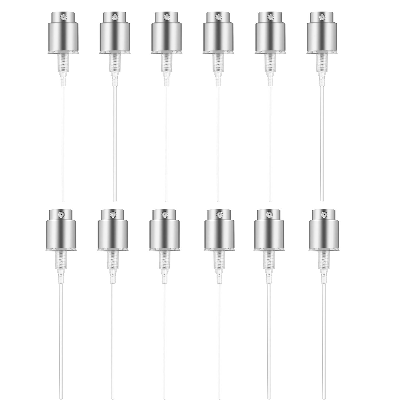 12 セット香水スプレーノズルシルバーエッジ交換用ファインミ - Misting Bottle Fine のレビューと価格