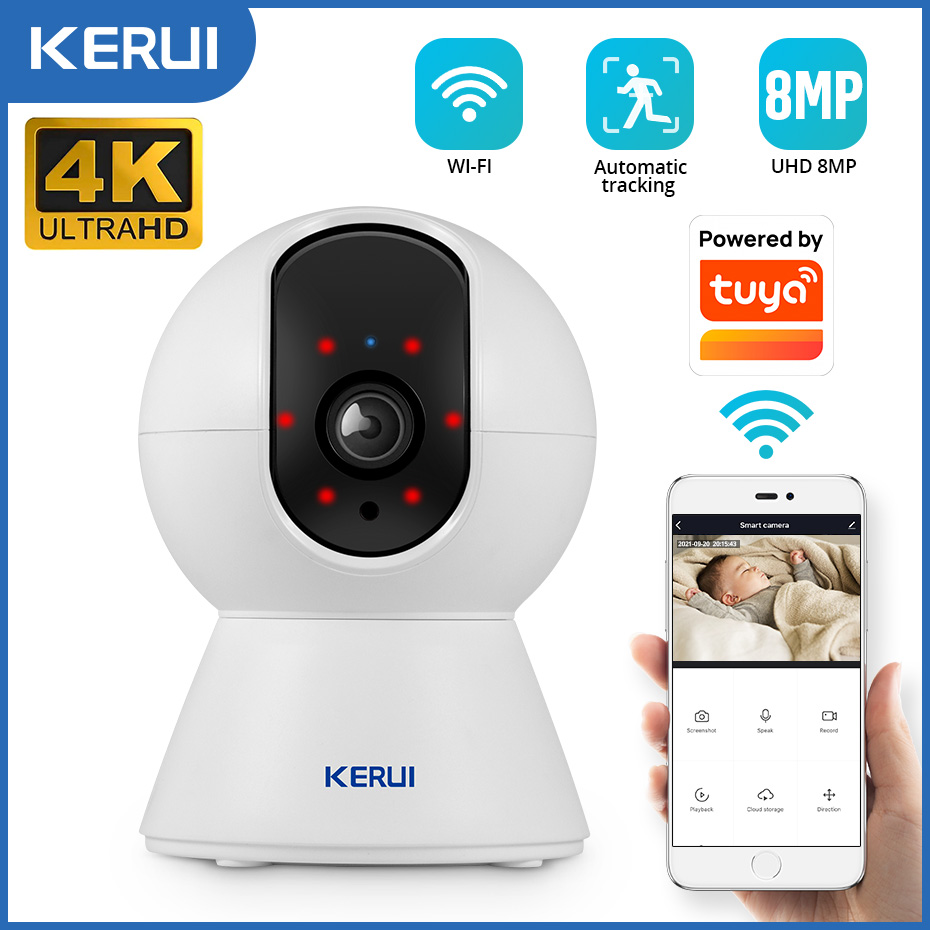 KERUI 5MP 8MP 4K HD WiFi IPカメラ - Eufy Camera E220 のレビューと価格