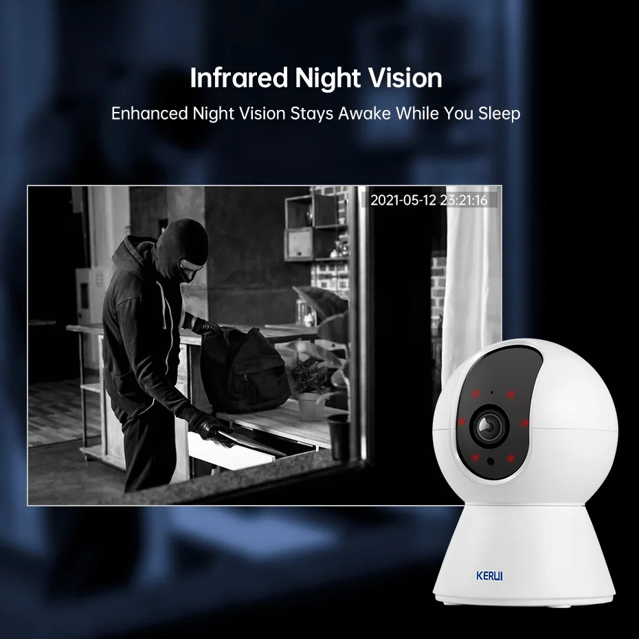 KERUI 5MP 8MP 4K HD WiFi IPカメラ - Eufy Camera E220 のレビューと価格