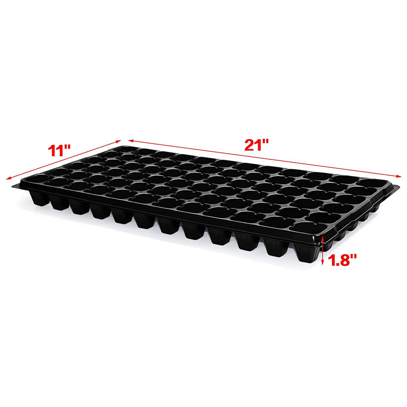 Abgh-10パックのスターターシードトレイ、排水穴付き72 - Propagation Tray 72 のレビューと価格